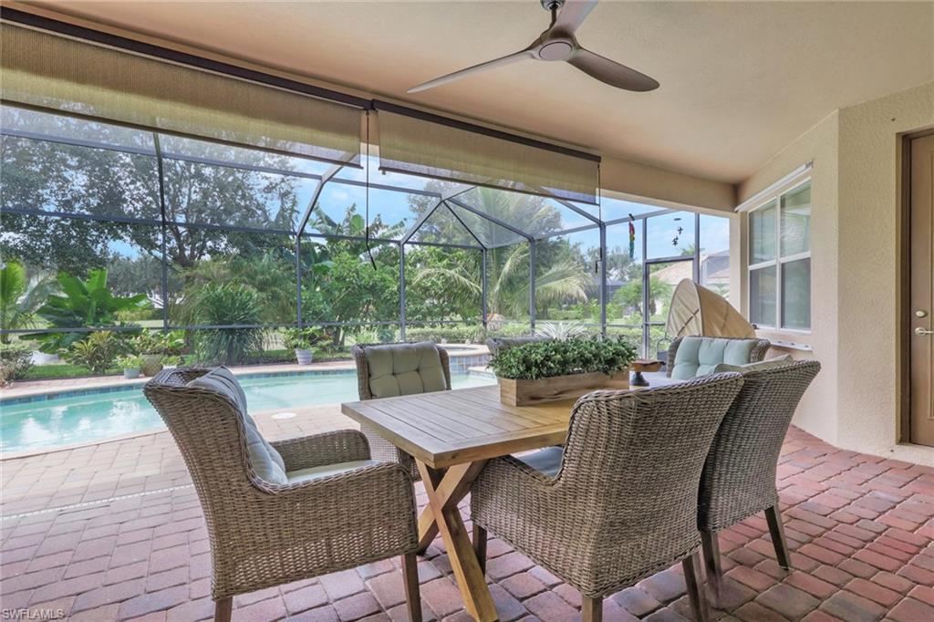 2045 Mandarin Lane Naples, FL 34120 - Photo 29 of 34 a view of a dining room with furniture window and outside view