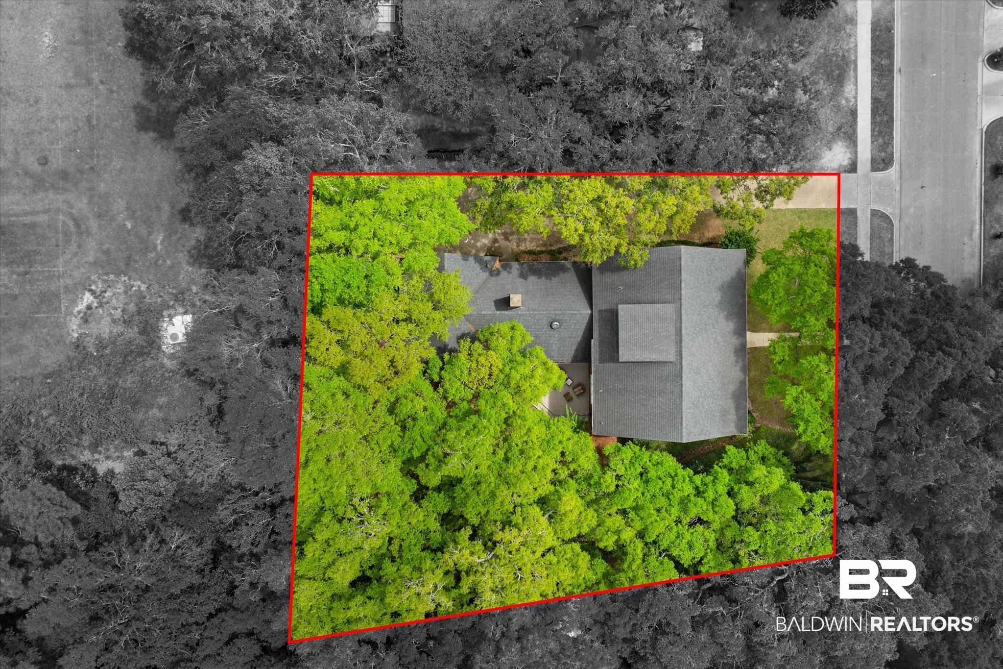 5324 Oak Bend Court Mobile, AL 36609 - Photo 44 of 49 Aerial view