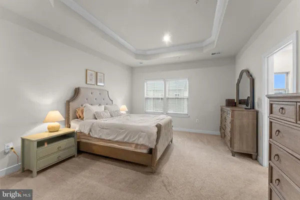 a view of a storage room with furniture