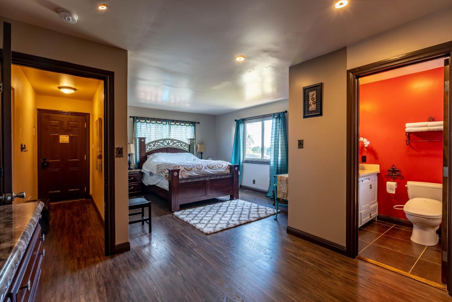 348 Heathcliff Drive Pacifica, CA 94044 - Photo 13 of 37 a living room with furniture and a large window