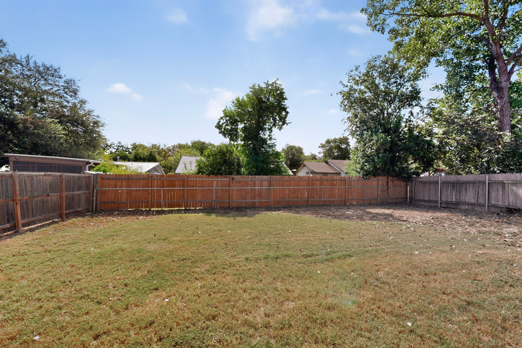 6507 Middleham Place Austin, TX 78745 - Photo 20 of 20 Fully fenced backyard. Pets considered