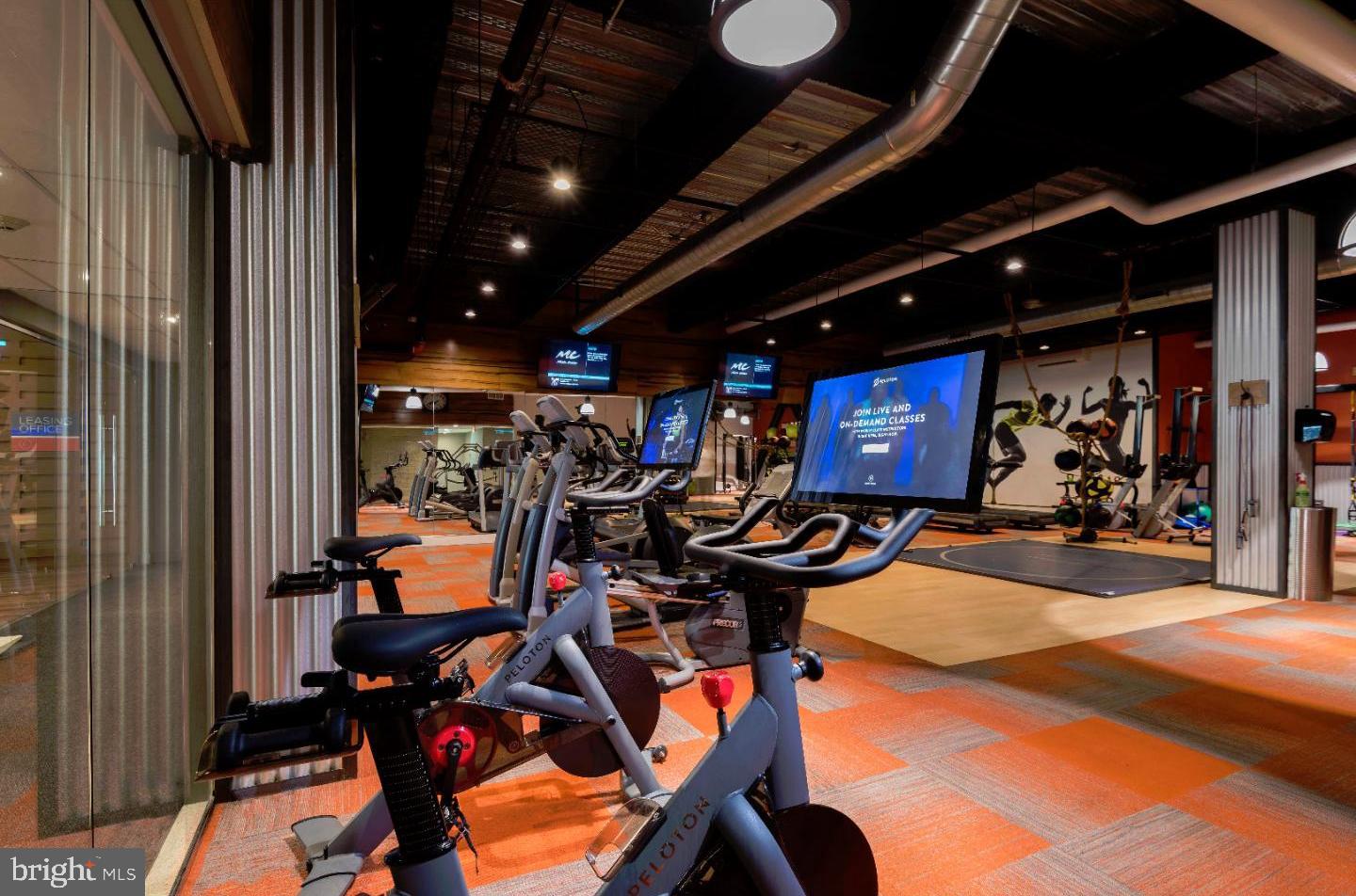 1900-20 Arch Street, Unit 106 Philadelphia, PA 19103 - Photo 19 of 28 a view of a room with gym equipment