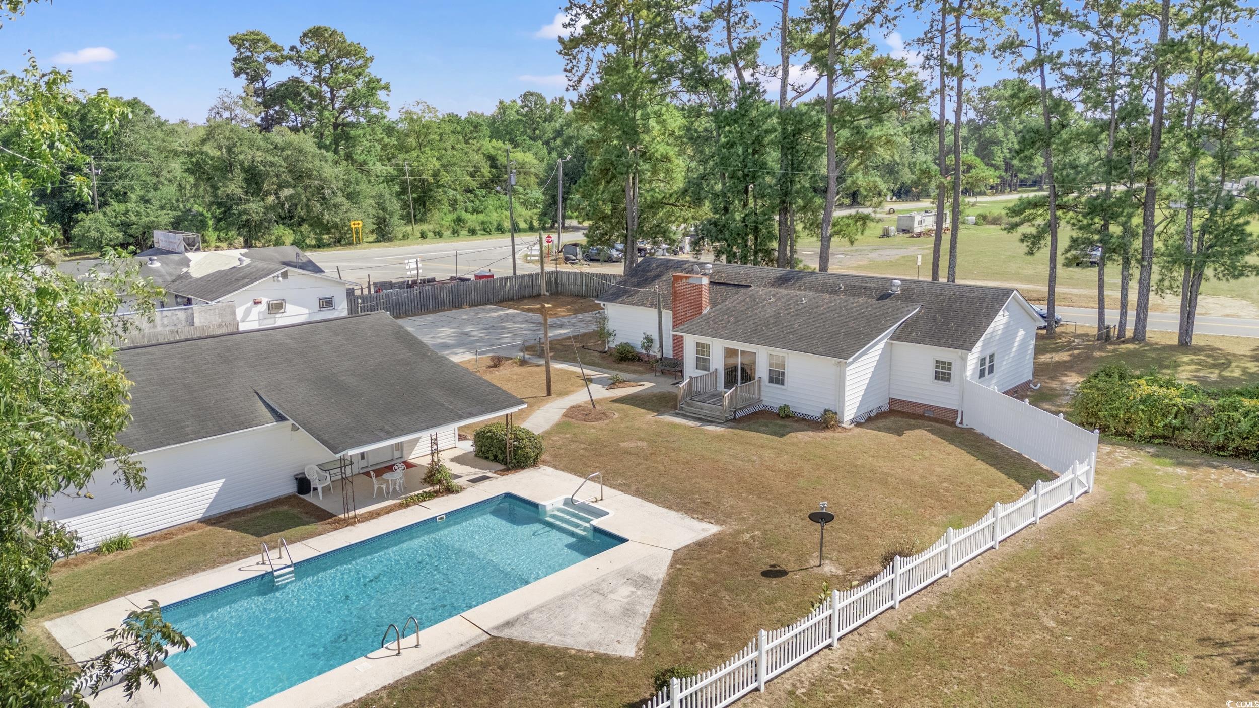 4422 Grady Road Mullins, SC 29574 - Photo 27 of 28 View of subject property featuring a pool area