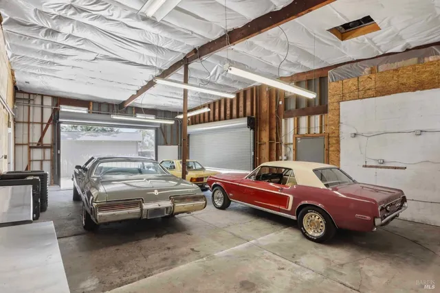 a view of cars parked in a parking