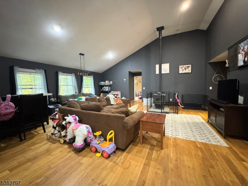 11 Hirams Grove Road Branchville, NJ 07826 - Photo 12 of 50 a living room with furniture toys and a flat screen tv