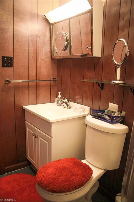 47 Ridge Road Glade Valley, NC 28627 - Photo 12 of 25 View of the lower level bathroom.
