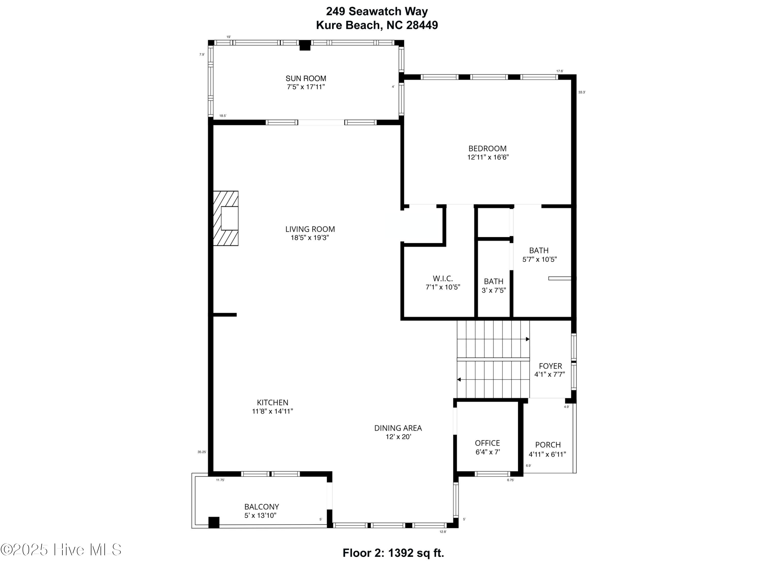 249 Seawatch Way Kure Beach, NC 28449 - Photo 80 of 83 mls-Floor 2-249 Seawatch Way