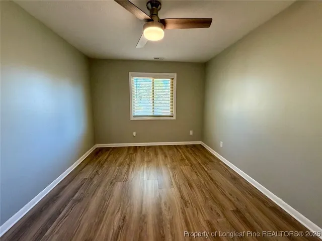 wooden floor in an empty room