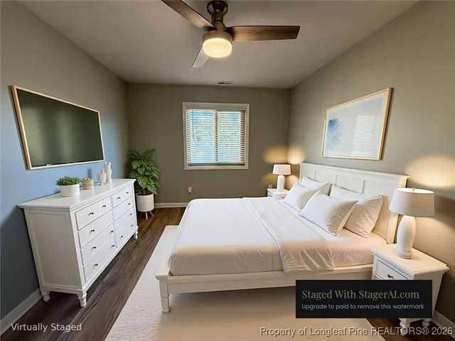 a view of a livingroom from a hallway