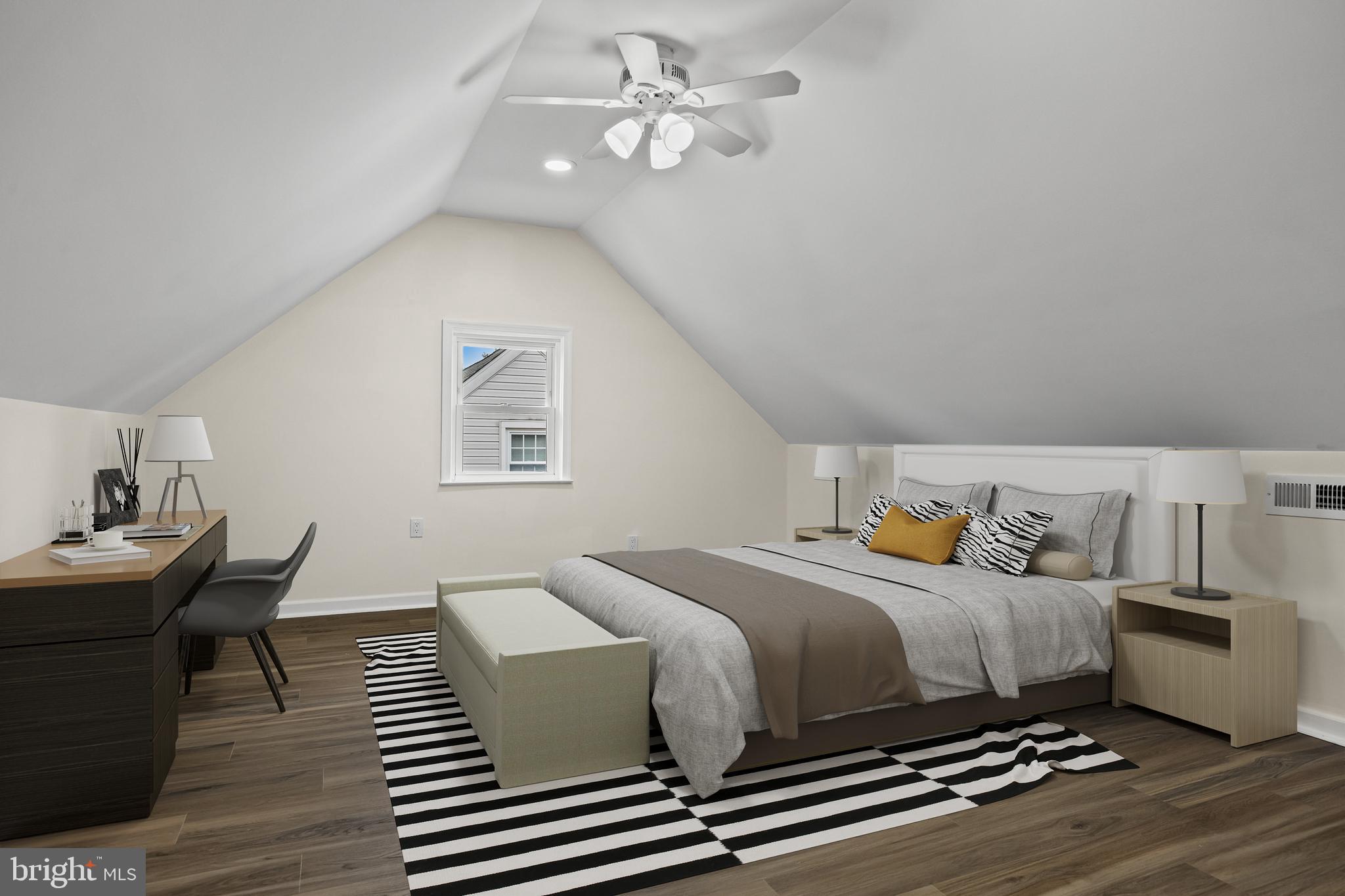 937 Clements Bridge Road Barrington, NJ 08007 - Photo 29 of 34 a bedroom with a bed and a table