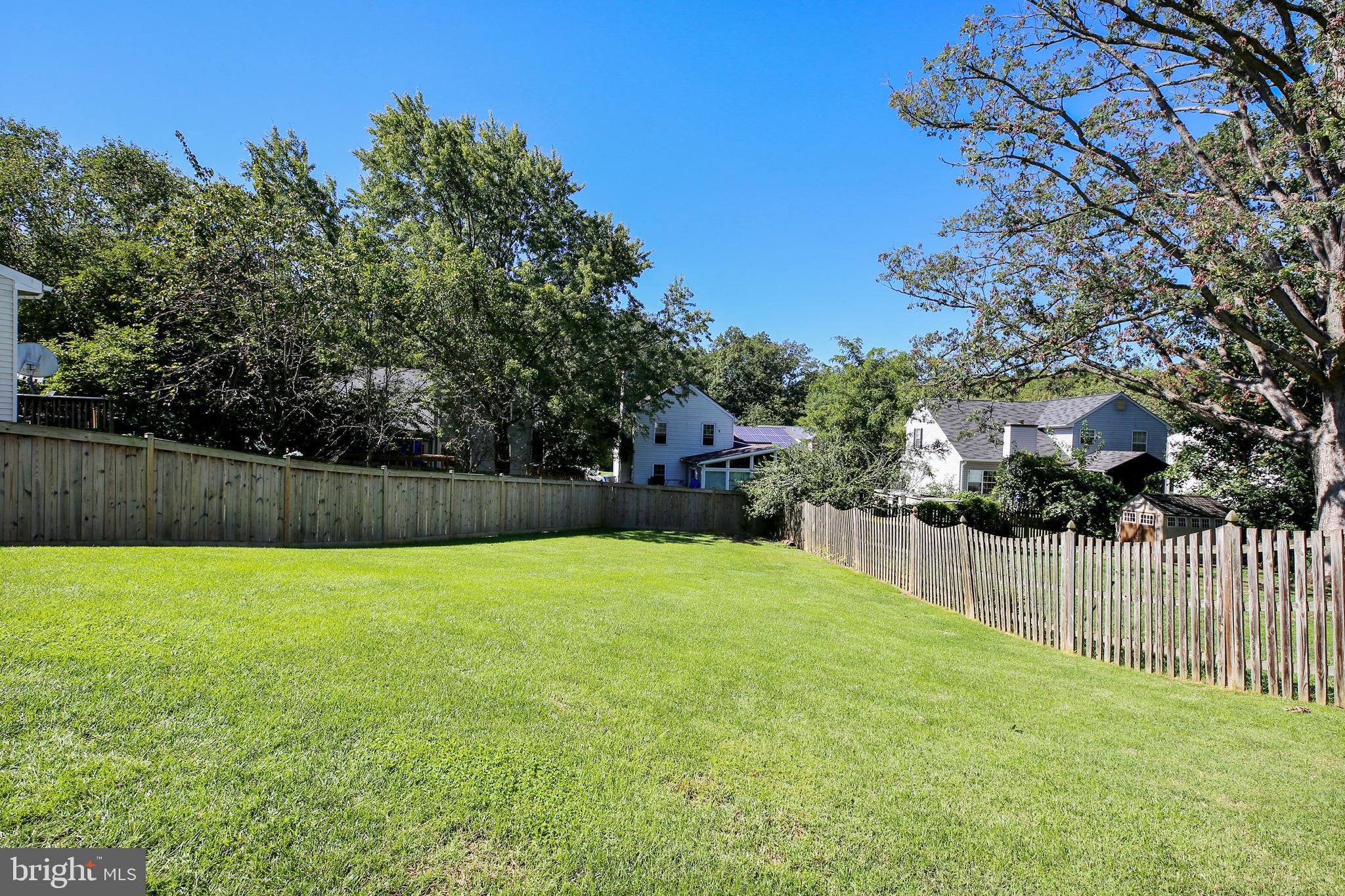 1109 Kersey Road Silver Spring, MD 20902 - Photo 56 of 65 View of awesome fenced yard from patio.