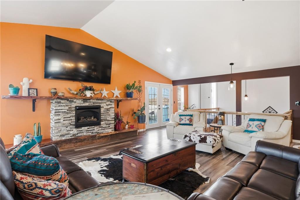 27 Bock Lane Baden, PA 15005 - Photo 21 of 50 a living room with furniture and a flat screen tv