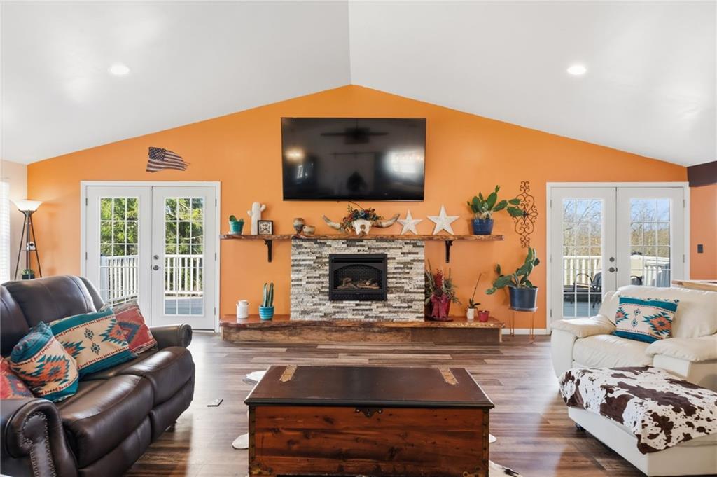 27 Bock Lane Baden, PA 15005 - Photo 22 of 50 a living room with furniture and a fireplace