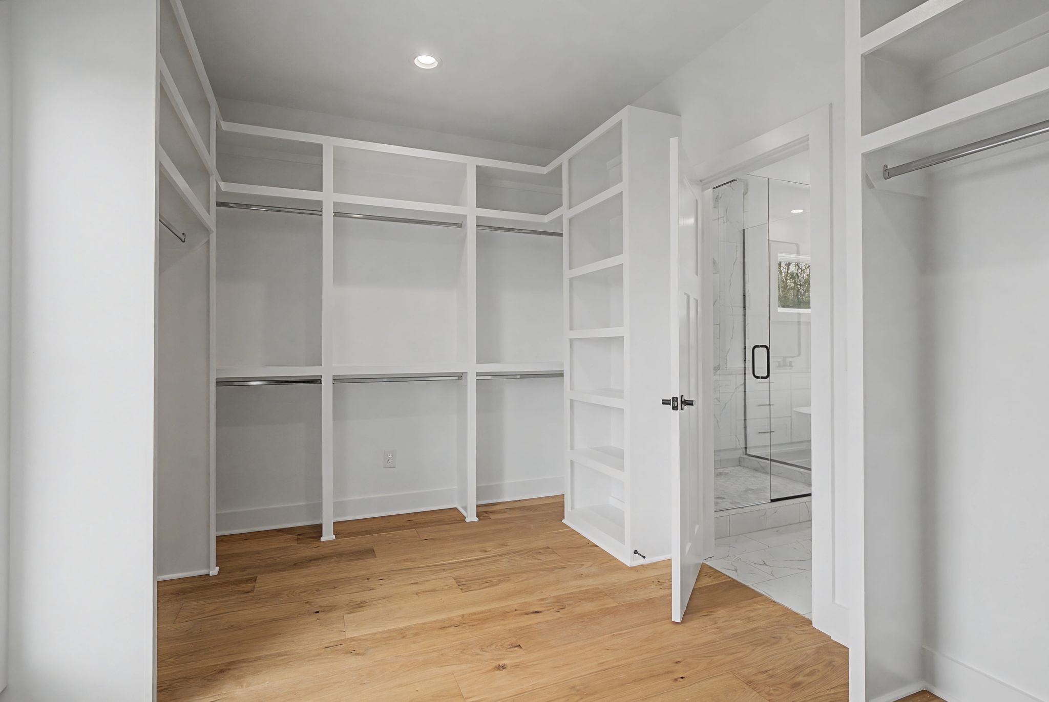 1491 Nonaville Road Mount Juliet, TN 37122 - Photo 37 of 60 a view of an empty room with wooden floor and closet