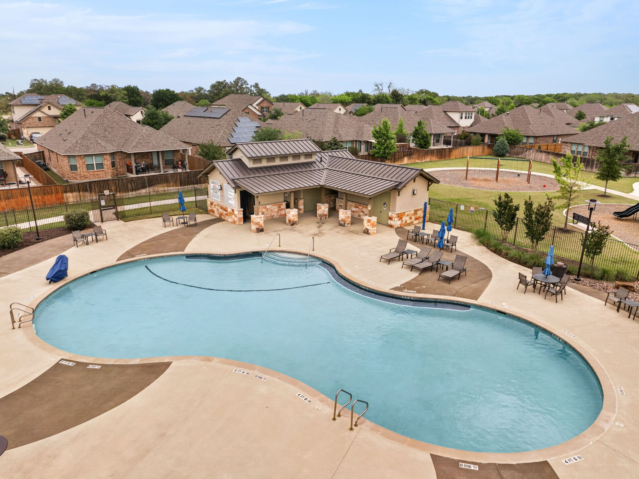12613 Twisted Root Drive Manchaca, TX 78652 - Photo 27 of 32 an aerial view of a house with outdoor space
