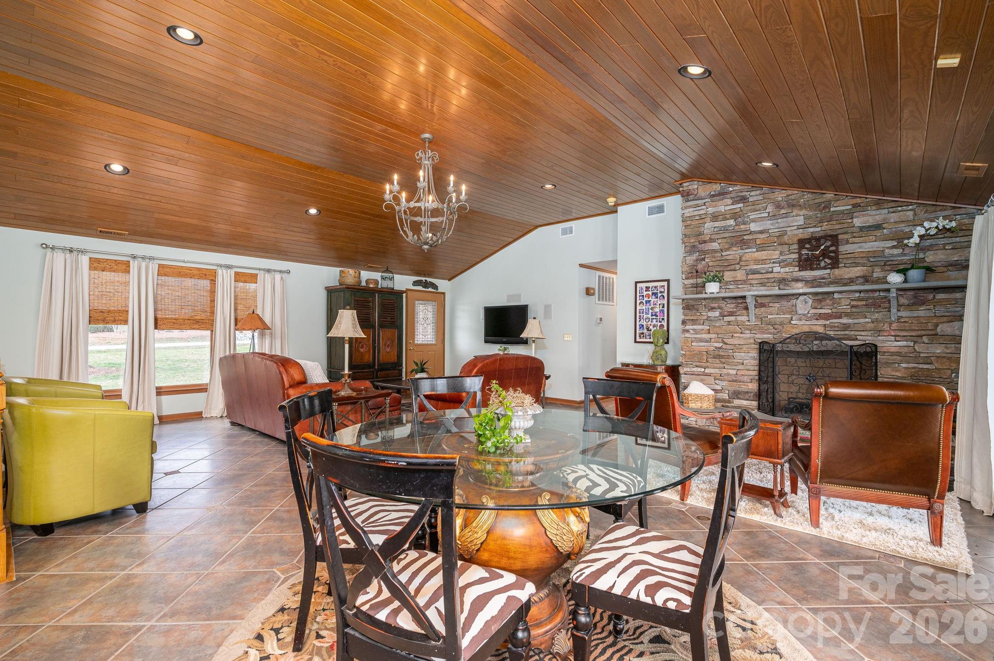 872 Armstrong Road Belmont, NC 28012 - Photo 24 of 48 a view of a dining room with furniture window and outside view