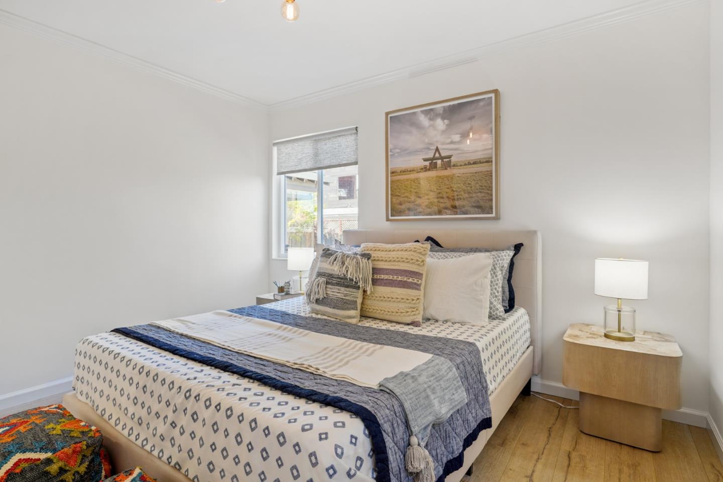418 Dwight Road Burlingame, CA 94010 - Photo 28 of 45 a bedroom with bed and window