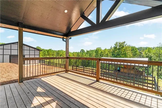 a view of an outdoor space with table and chair