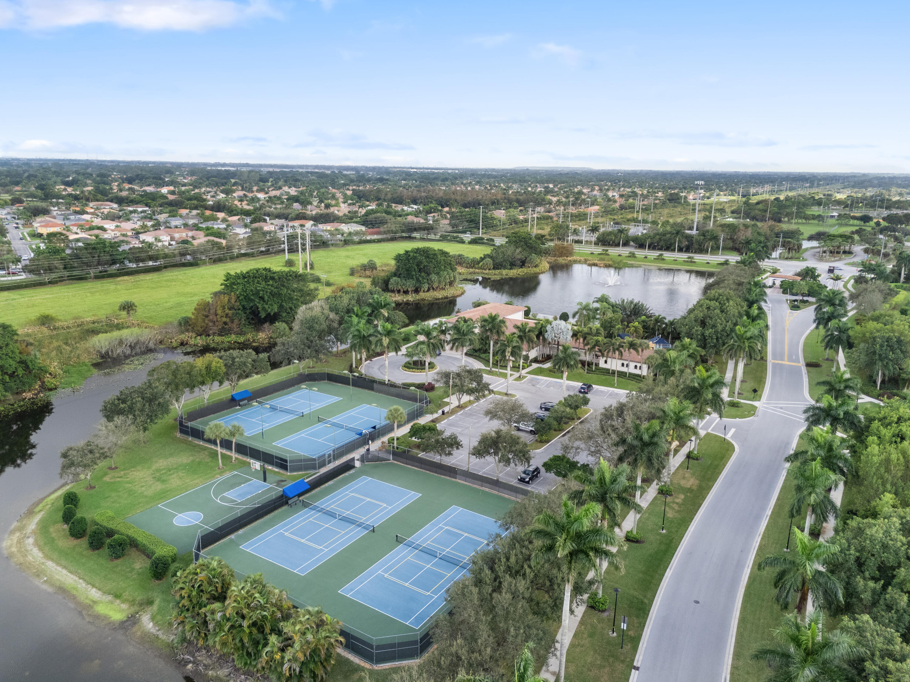 18524 Ocean Mist Drive Boca Raton, FL 33498 - Photo 58 of 60 Aerial Community Tennis