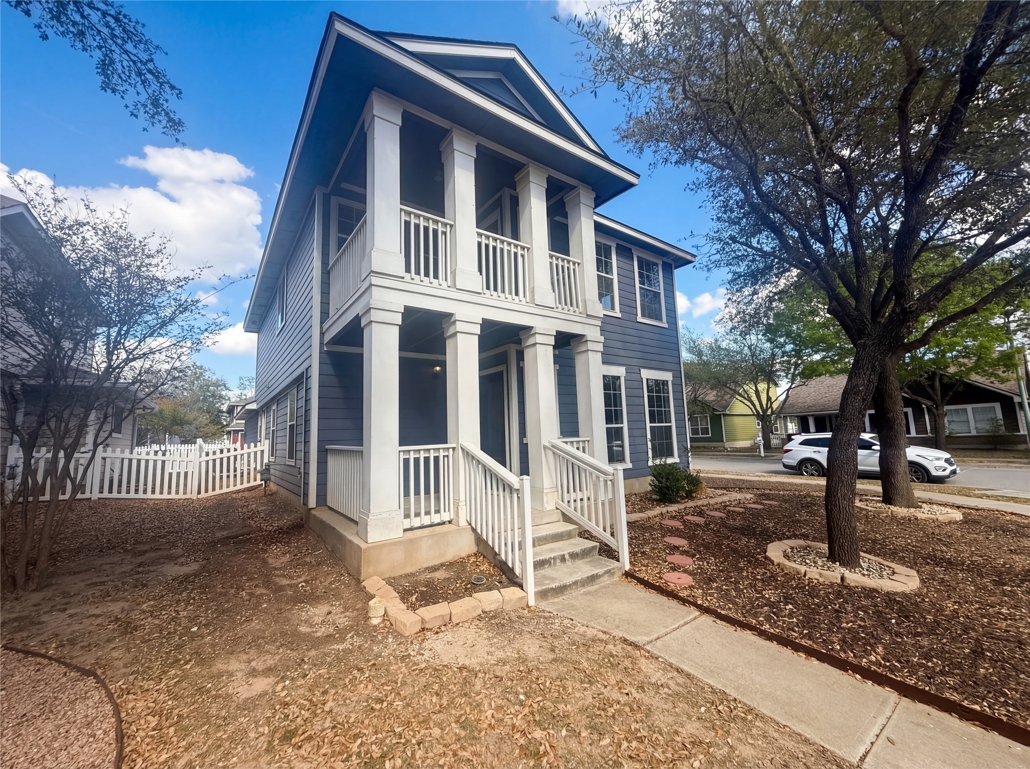 110 Strawn Kyle, TX 78640 - Photo 22 of 22 Greek revival house featuring covered porch
