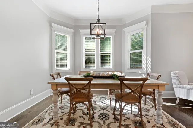 a outdoor space with furniture