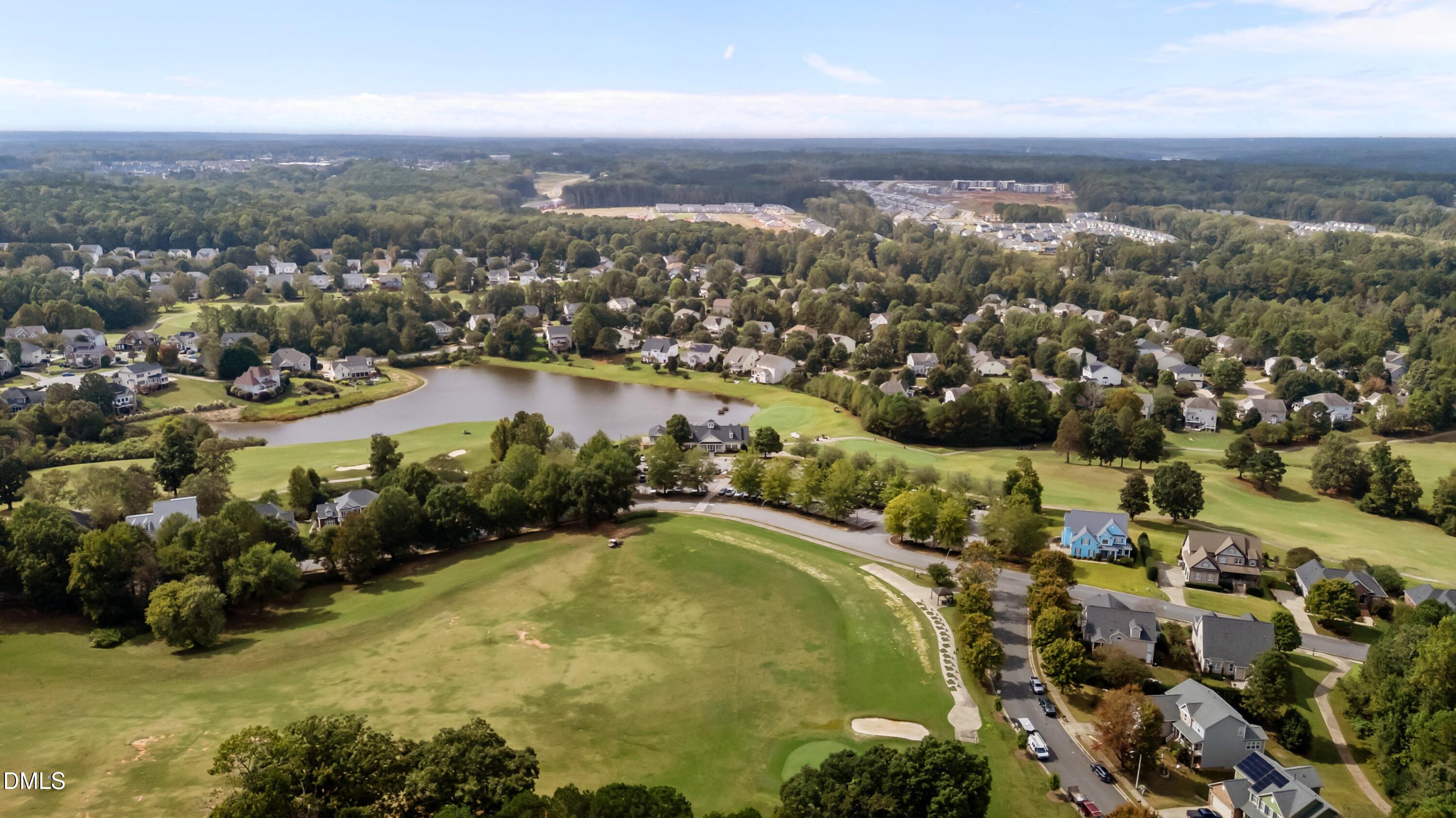 442 Waterville Street Raleigh, NC 27603 - Photo 17 of 22 an aerial view of residential houses with outdoor space