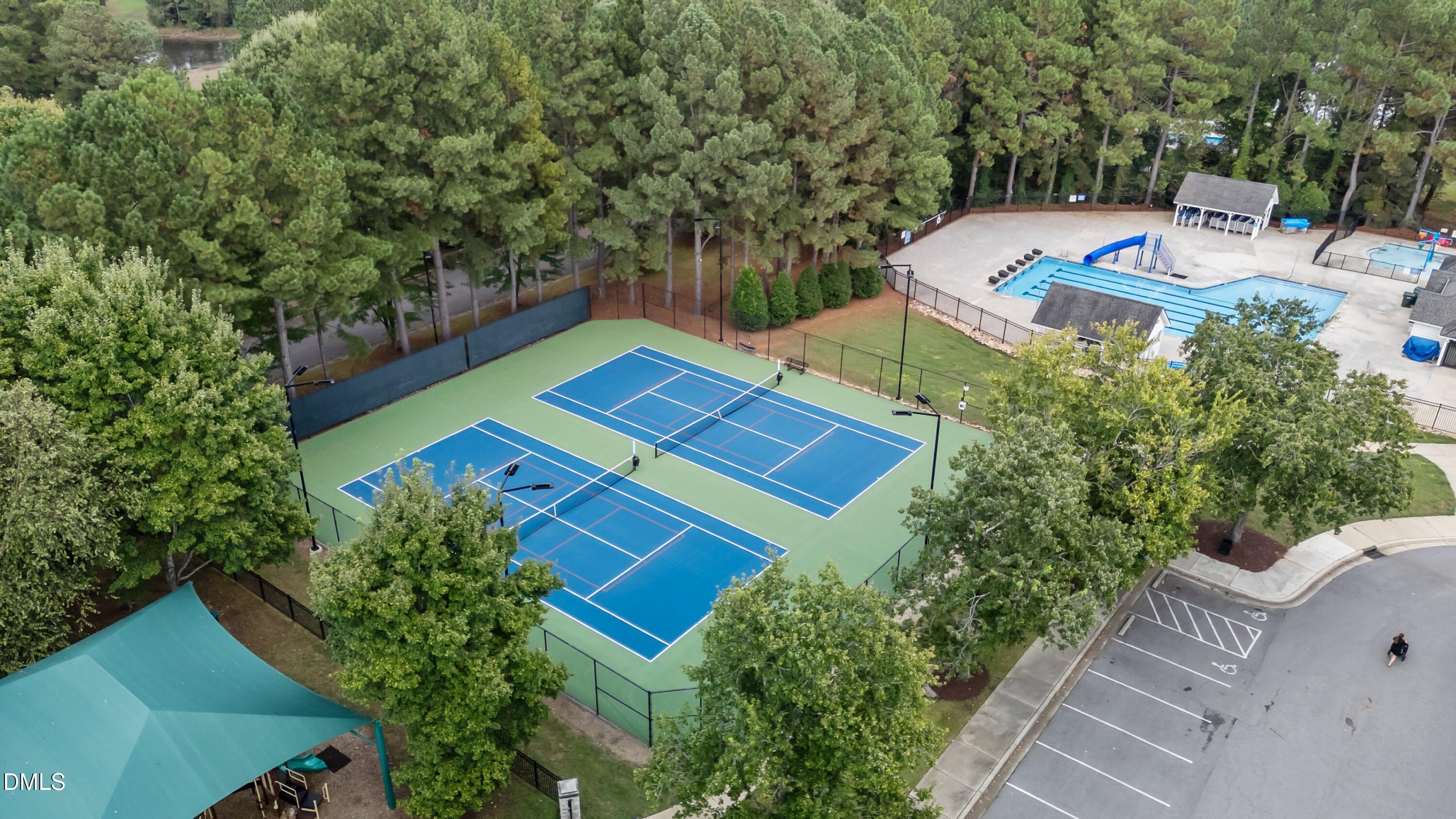 442 Waterville Street Raleigh, NC 27603 - Photo 22 of 22 an aerial view of a house with a yard