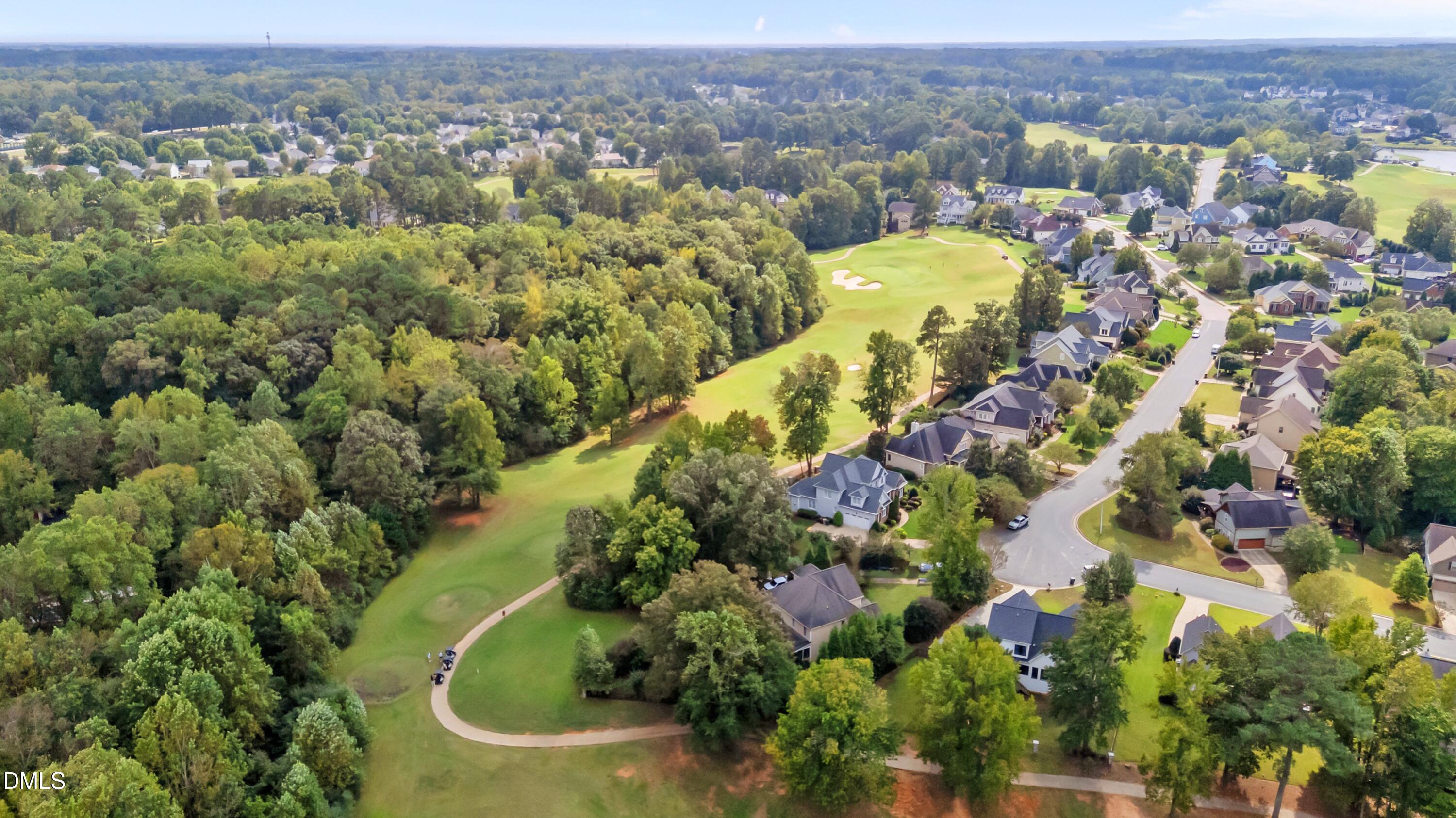 442 Waterville Street Raleigh, NC 27603 - Photo 9 of 22 an aerial view of a swimming pool and mountain view