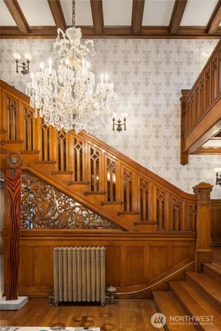 a front view of a building