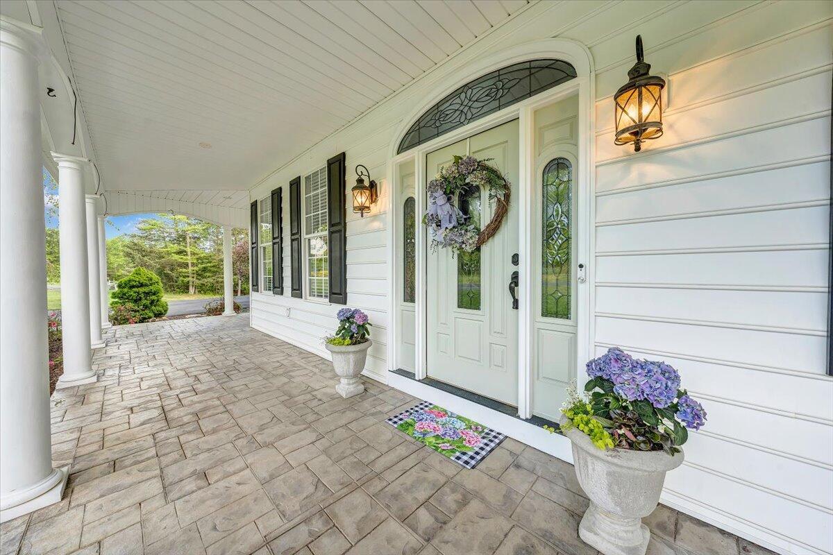 46 Claybrook Court Blue Ridge, VA 24064 - Photo 3 of 76 a front view of a house with outdoor seating