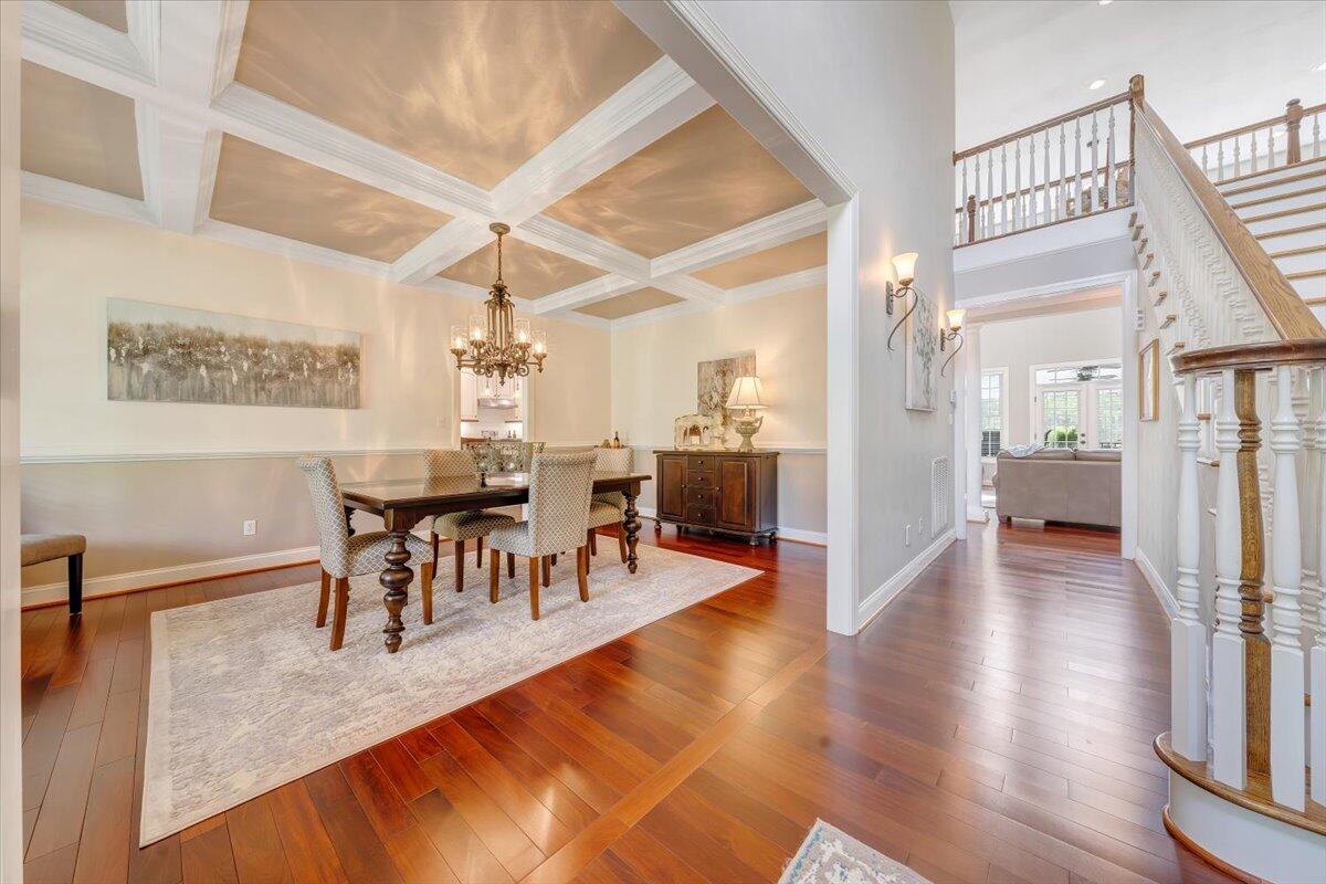 46 Claybrook Court Blue Ridge, VA 24064 - Photo 5 of 76 a view of a dining room with furniture and wooden floor