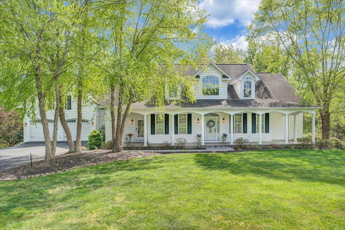 46 Claybrook Court Blue Ridge, VA 24064 - Photo 68 of 76 a front view of a house with a yard