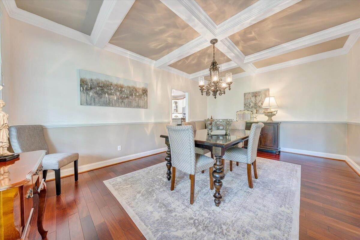 46 Claybrook Court Blue Ridge, VA 24064 - Photo 10 of 76 a view of a dining room with furniture and wooden floor