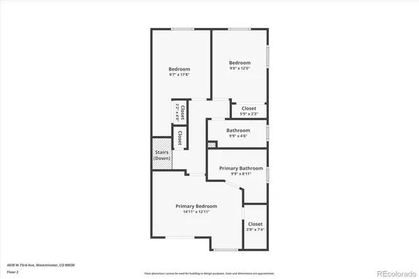 a picture of a floor plan