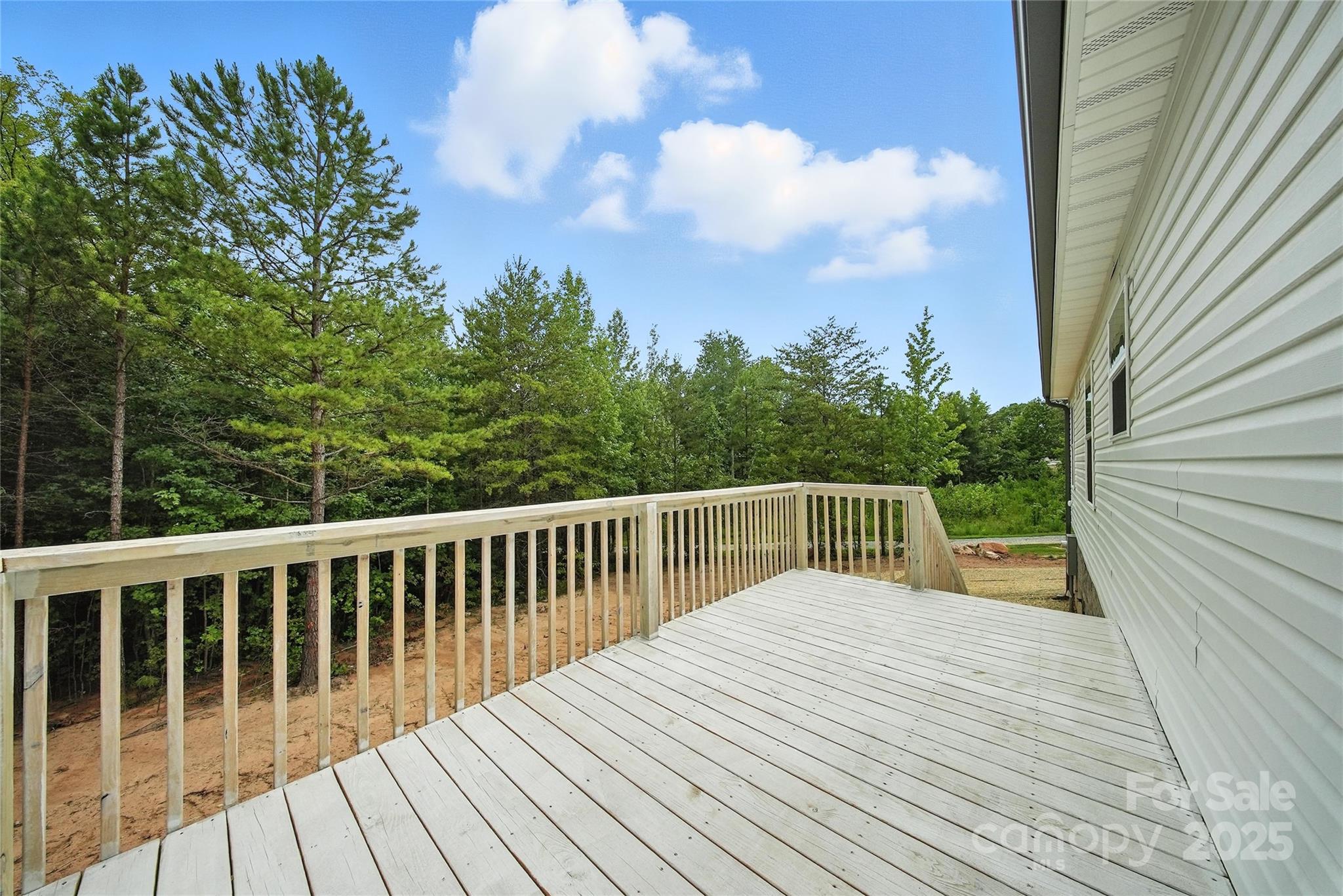 124 Dayton Road Dallas, NC 28034 - Photo 19 of 21 a view of wooden deck