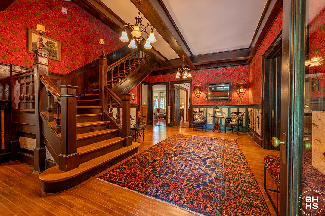 8 Pinehurst Road Saranac Lake, NY 12983 - Photo 10 of 109 HistoricHomeOnLowerSaranacLake_MH_Stairw