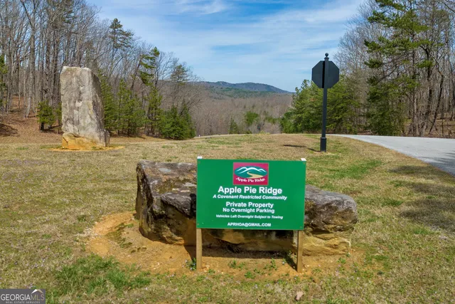 a sign on the side of the road