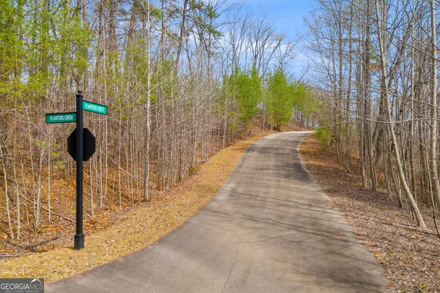a view of a pathway of a house with a yard