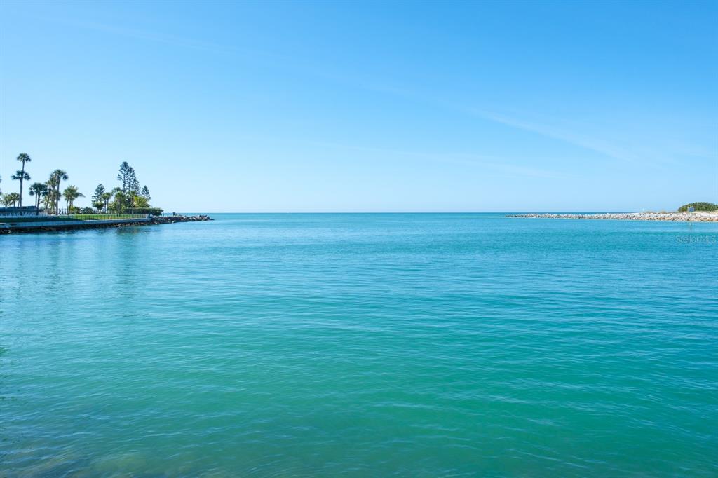 7151 Sunset Way, Unit 10 St. Pete Beach, FL 33706 - Photo 28 of 33 a view of an ocean with a sink