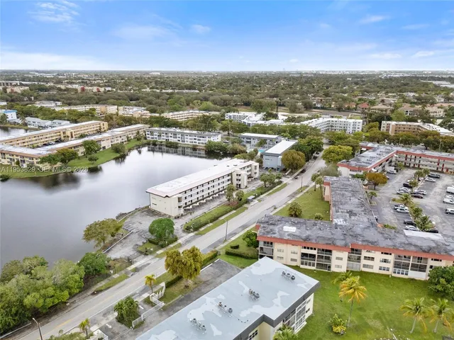 a view of city with tall buildings
