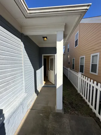 a view of a house with a porch
