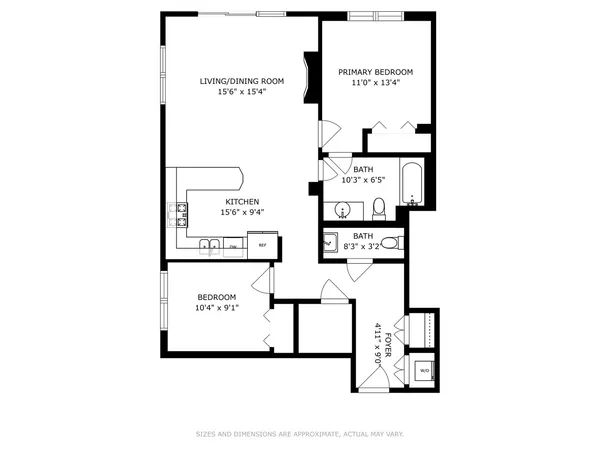 $3,250 | 2320 West St Paul Avenue, Unit 202, Chicago, IL 60647