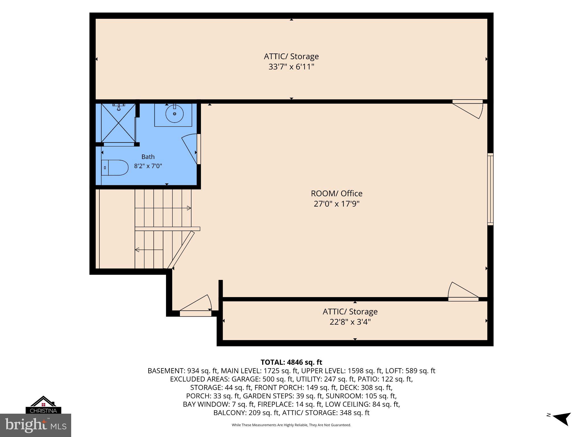 527 Forest Road Riva, MD 21140 - Photo 105 of 105 Level Four Floor Plan
