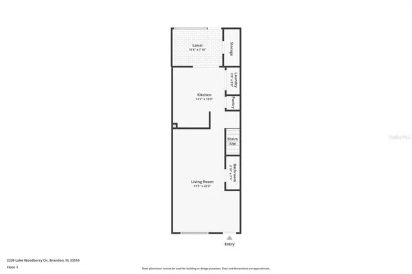 a picture of a room with a floor plan