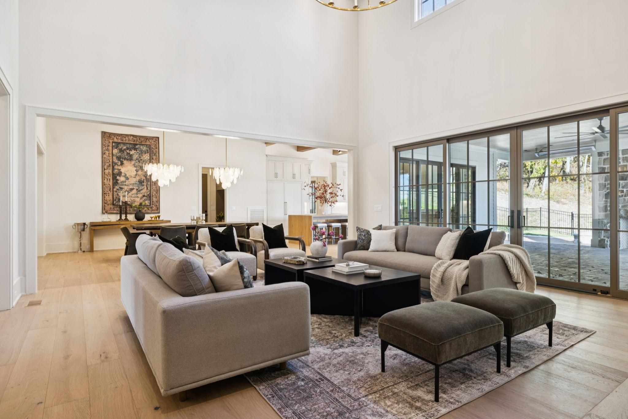 8101 Heirloom Boulevard College Grove, TN 37046 - Photo 17 of 81 a living room with furniture wooden floor and a large window