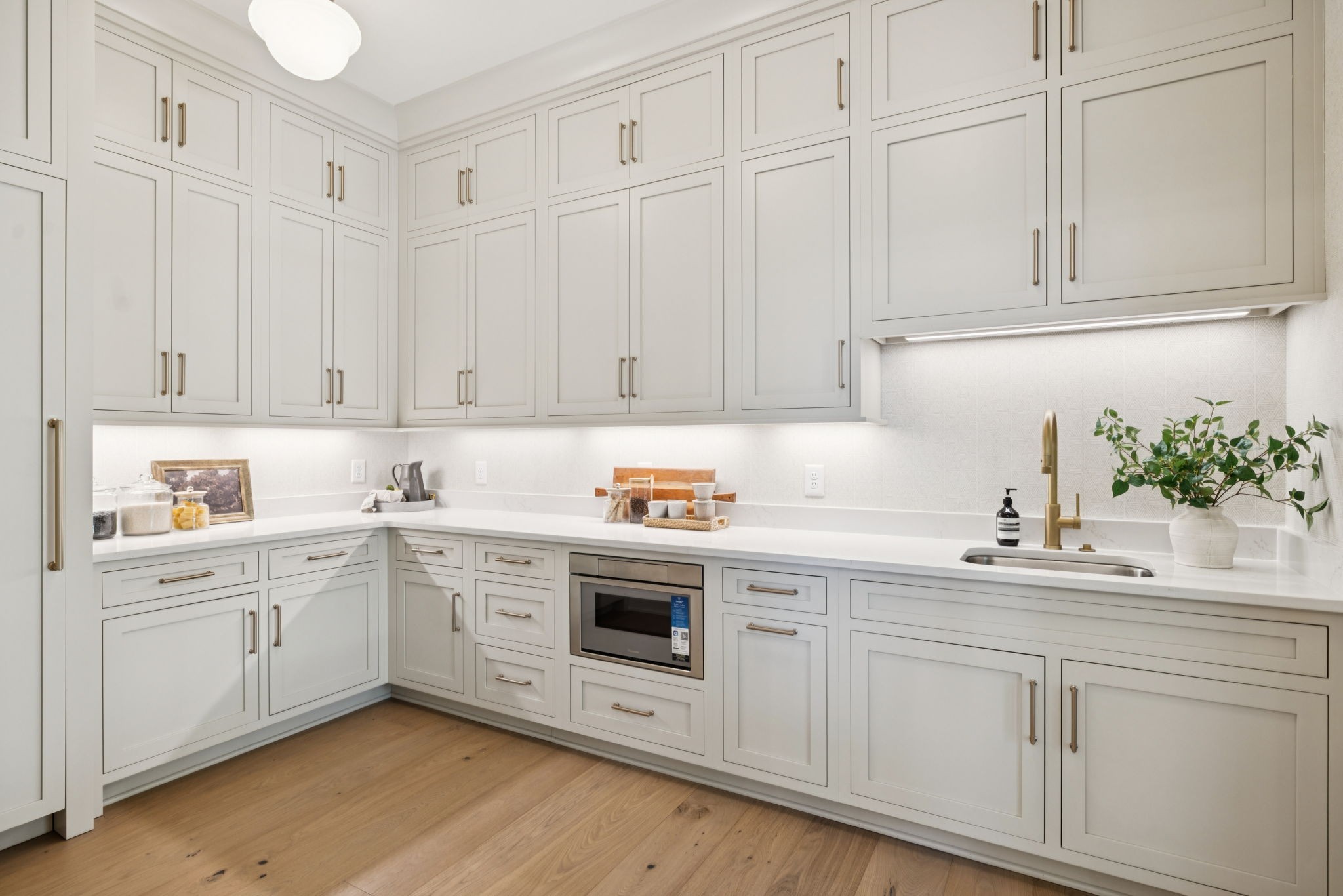 8101 Heirloom Boulevard College Grove, TN 37046 - Photo 27 of 81 a kitchen with white cabinets and white appliances