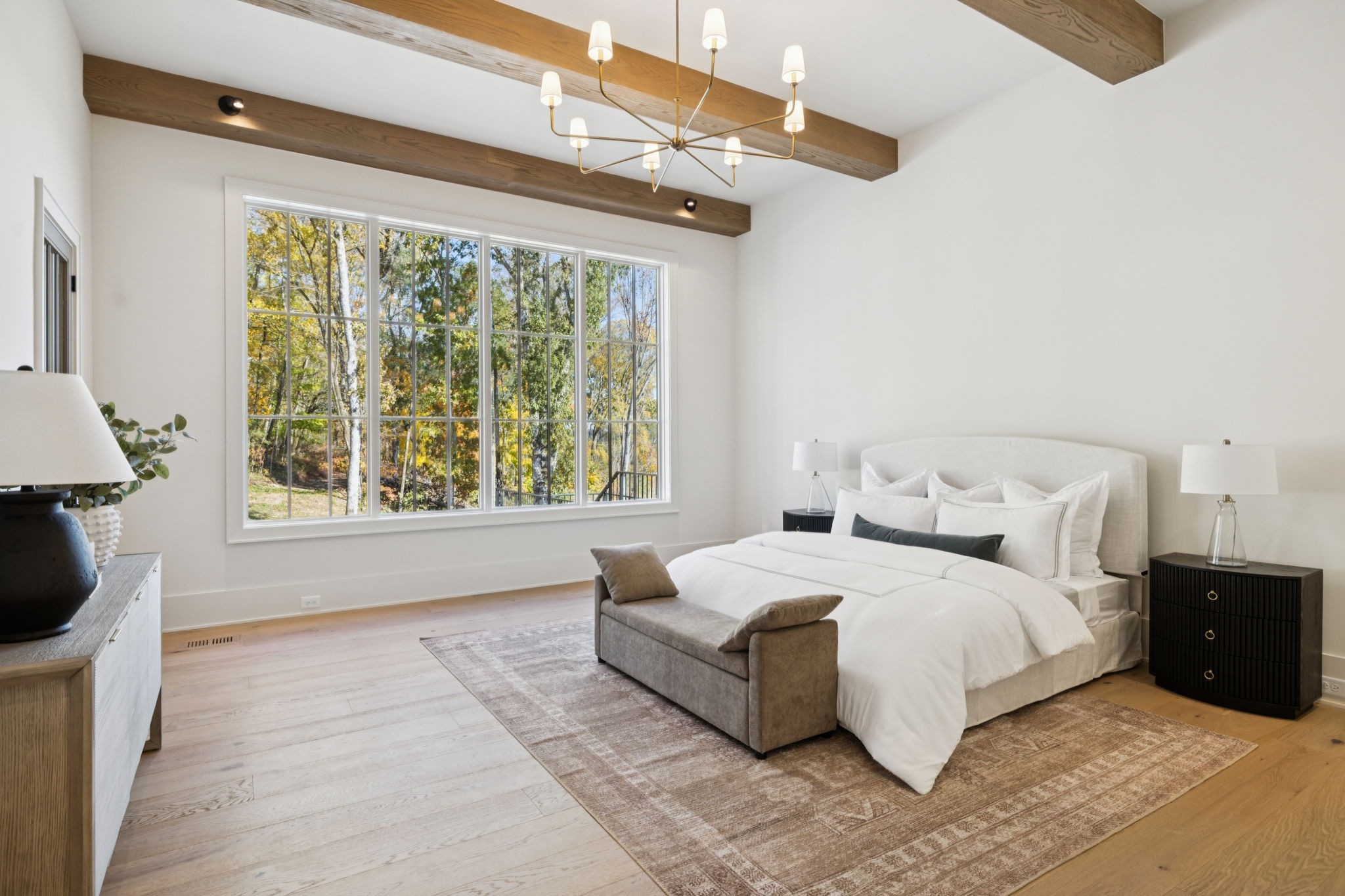 8101 Heirloom Boulevard College Grove, TN 37046 - Photo 37 of 81 a bedroom with a large bed and a large window