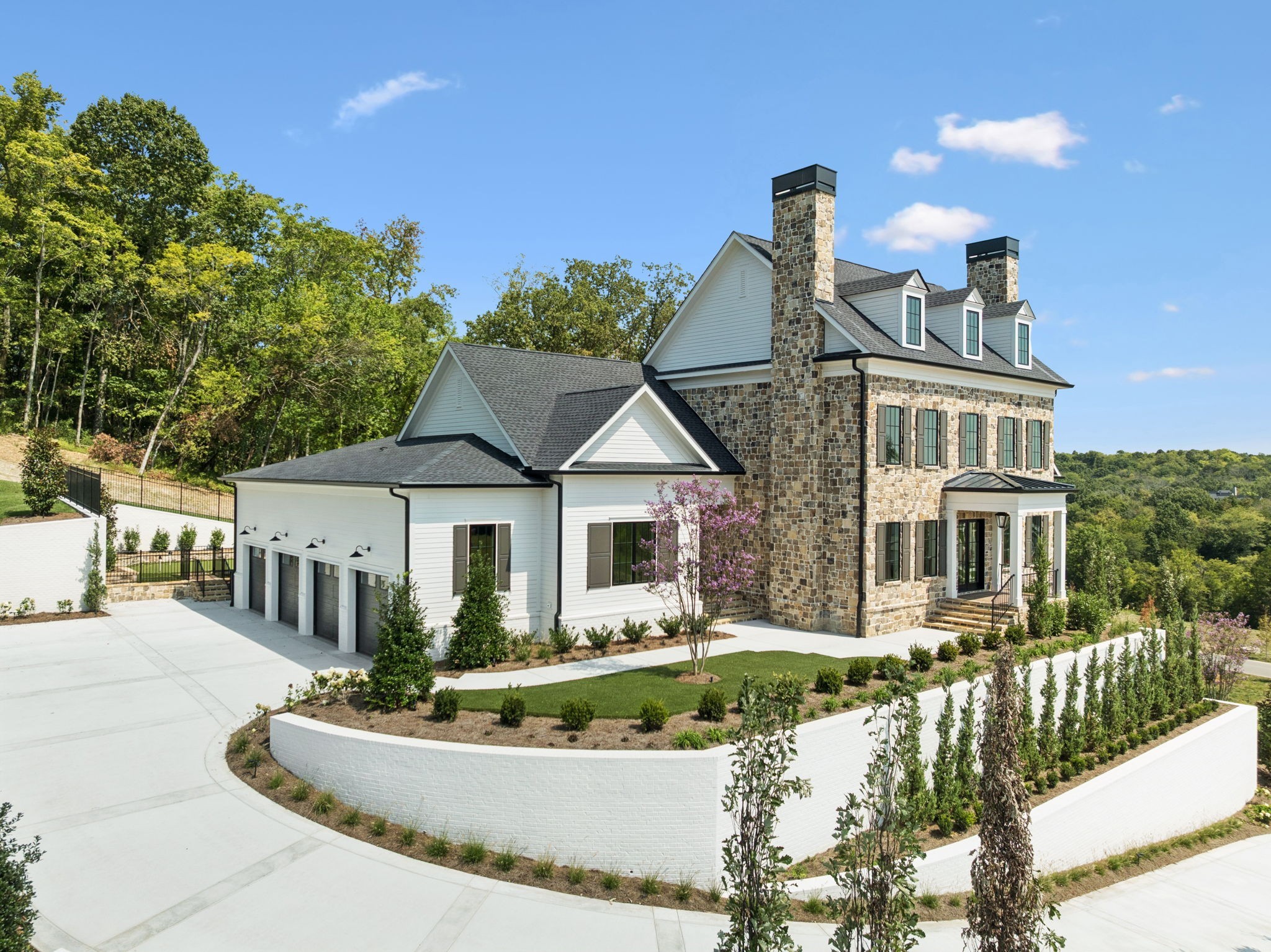 8101 Heirloom Boulevard College Grove, TN 37046 - Photo 4 of 81 front view of house with a yard