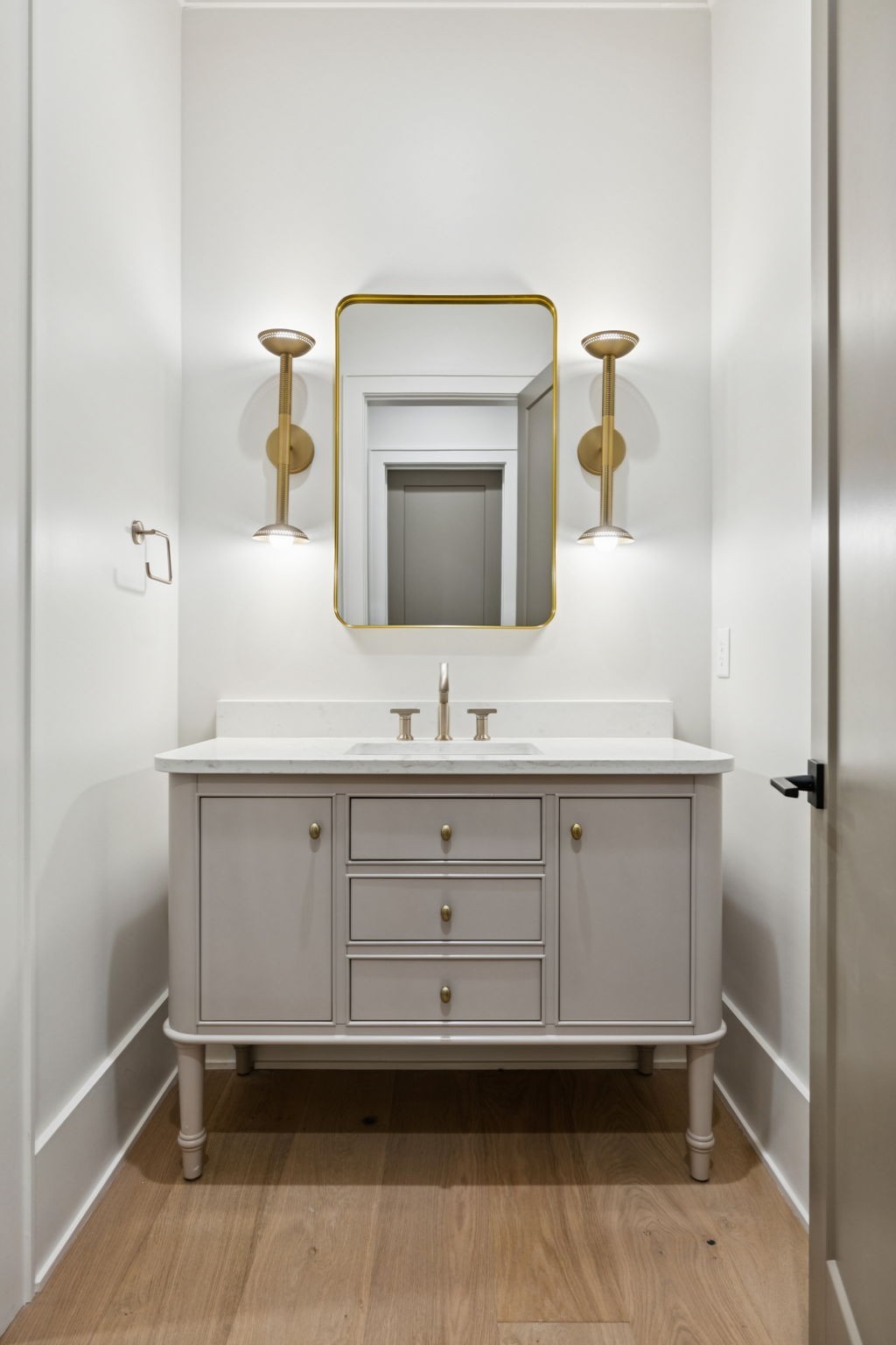 8101 Heirloom Boulevard College Grove, TN 37046 - Photo 64 of 81 a bathroom with a sink and a mirror