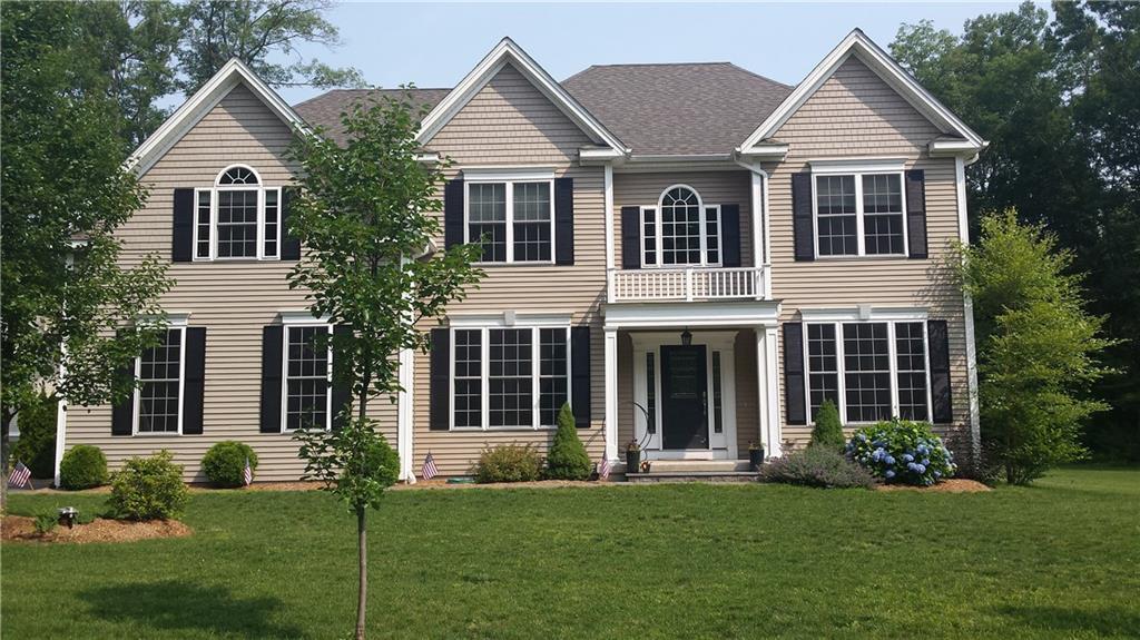 44 Morgans Way Haddam, CT 06441 - Photo 1 of 1 a front view of a house with a yard